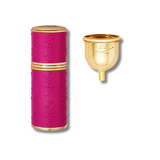 Gold & Dark Pink Travel Atomiser