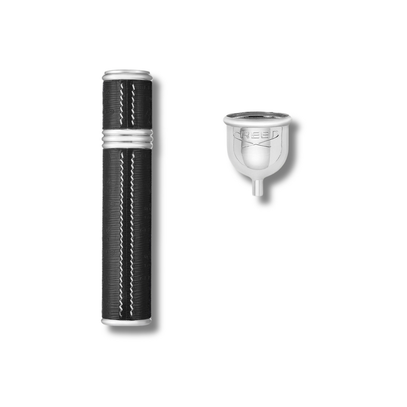 Silver & Black Refillable Travel Perfume Atomiser